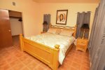 El dorado ranch mountain side vacation rental - king size bed 1st bedroom 